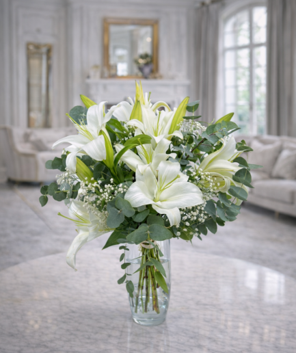 Aroma - Lilium oriental, Eucalipto y Gypsophila