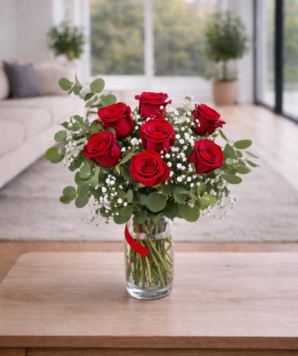 Eterno - 7 Rosas Rojas - Ramos románticos