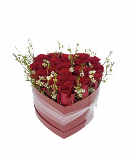 Frenesí - Caja de amor 18 Rosas Rojas