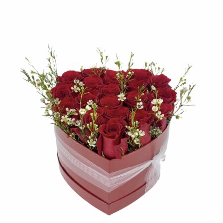Frenesí - Caja de amor 18 Rosas Rojas