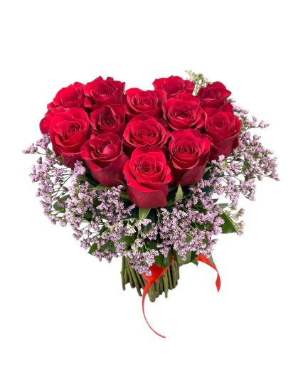 Frenesí - Arreglo floral 13 Rosas Rojas