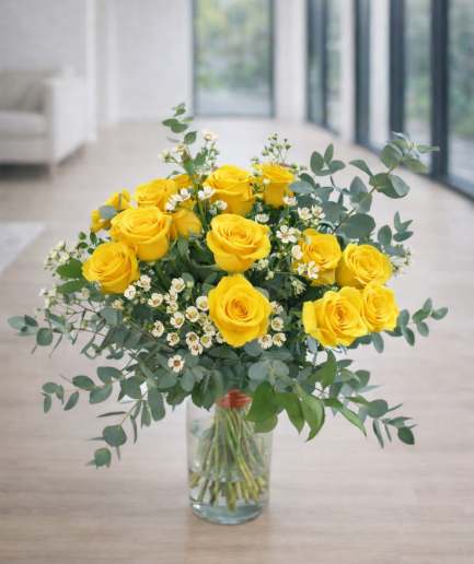 Vida - Ramo de 24 Rosas amarillas