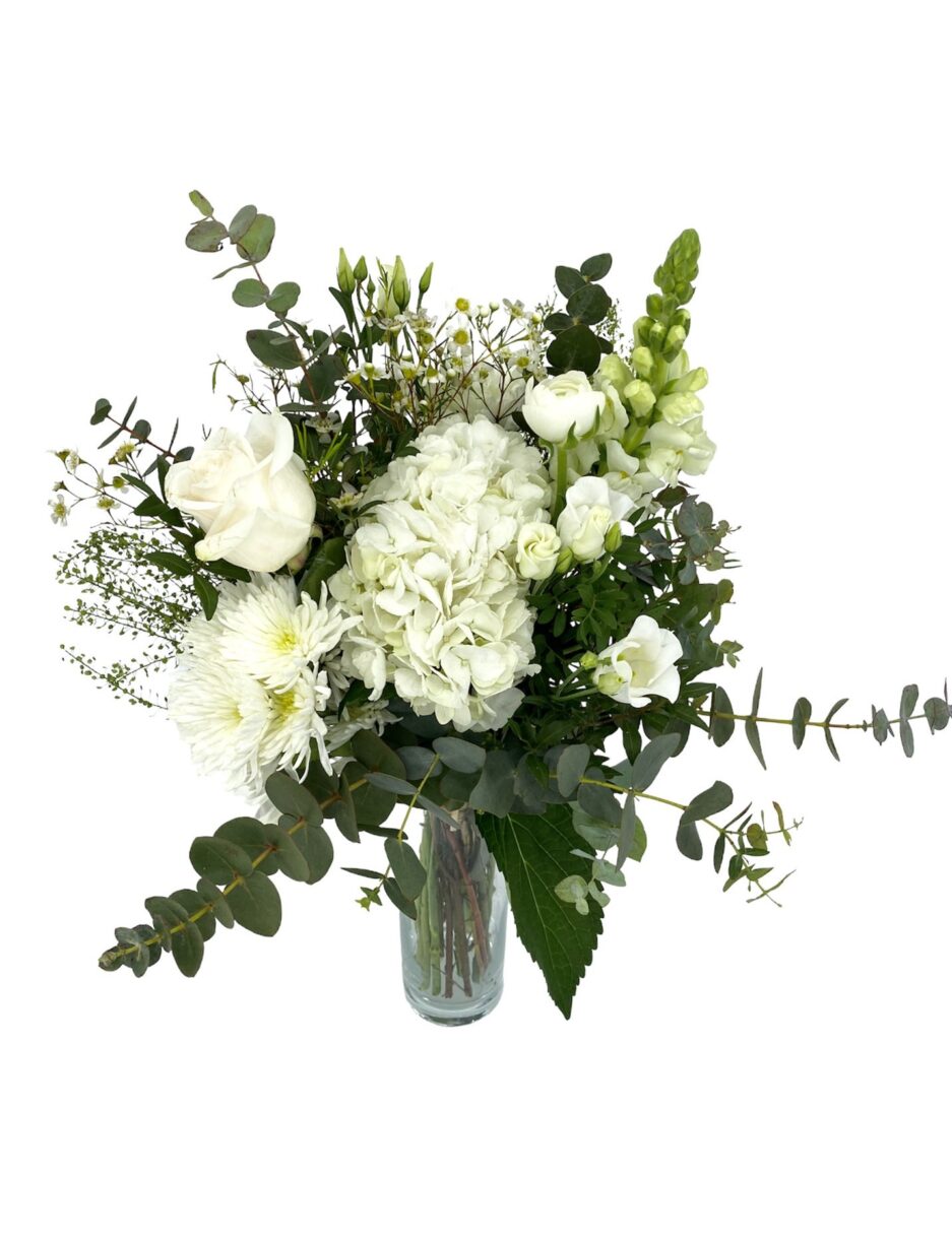 Artesanía - Ramo de flores blancas