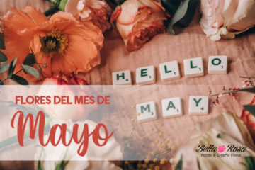 Flores del mes de mayo